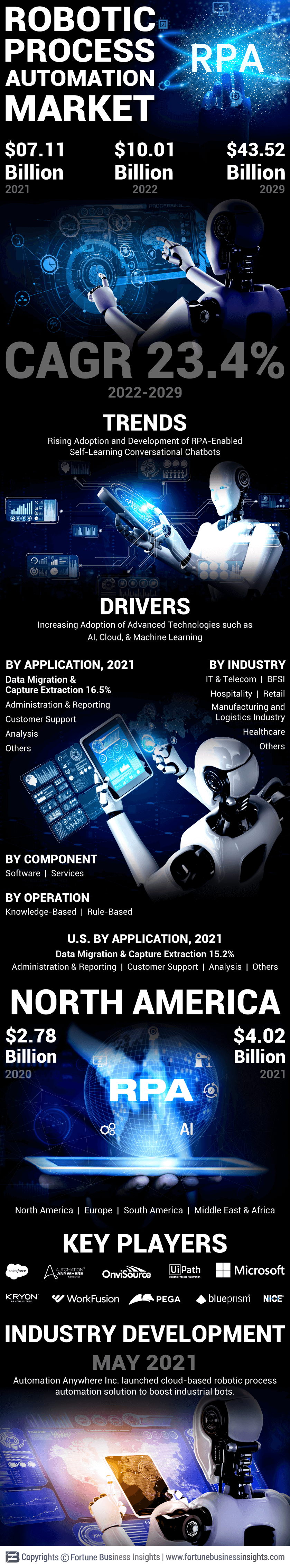 机器人过程自动化(战)市场